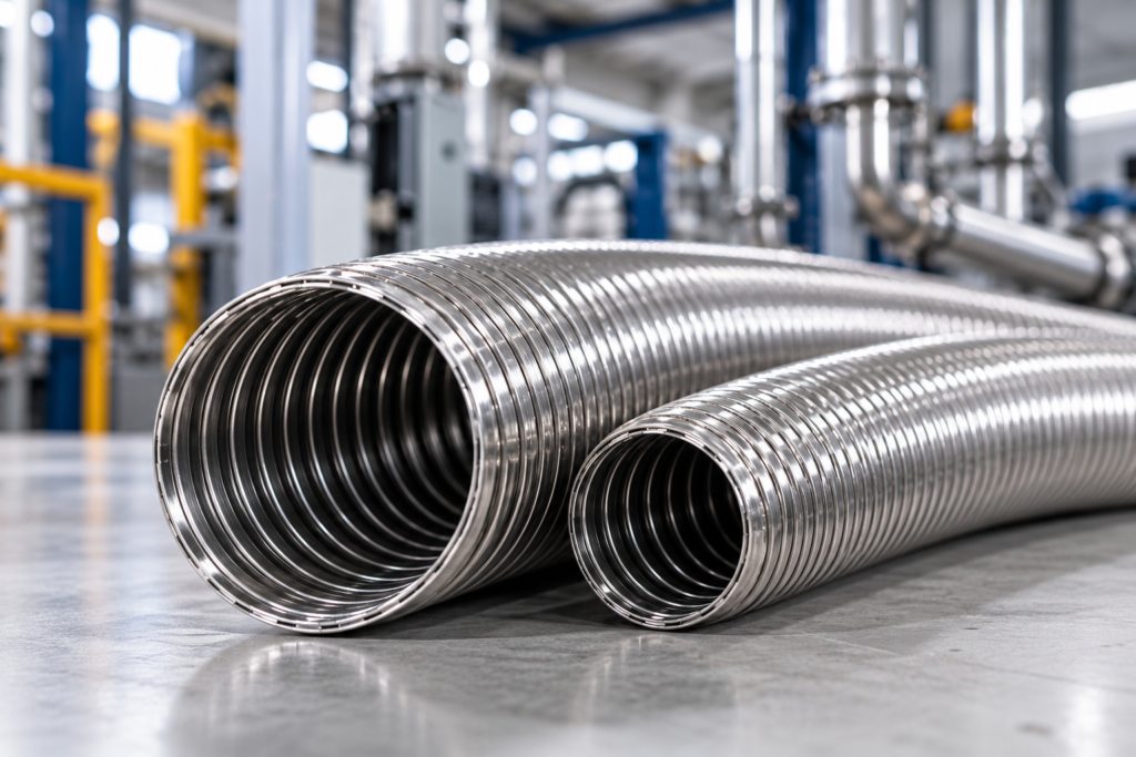 Flexibler Metallschlauch für industrielle Anwendungen